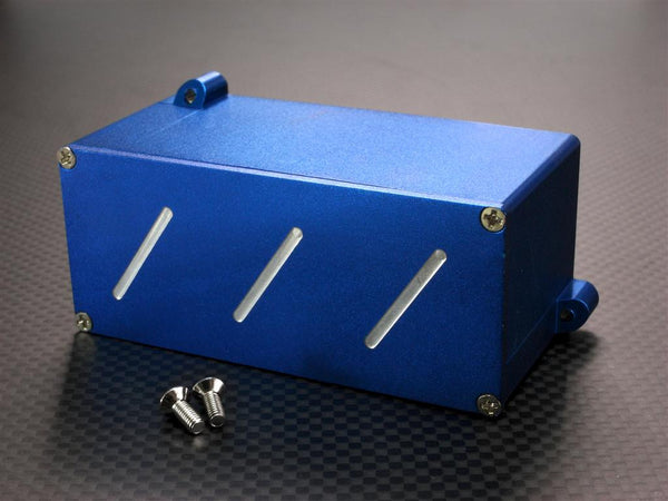 Traxxas T-Maxx & T-Maxx 3.3 Aluminum Battery Cover Box - 1 Set Blue