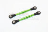 Aluminum 3mm Clockwise And Anticlockwise Turnbuckles With 5.8X2.5X6mm Balls (Length 64mm To 67mm) - 1Pr Green