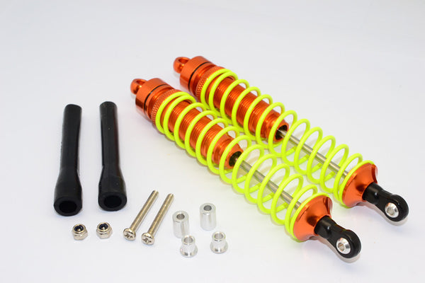 HPI Trophy 3.5 Aluminum Rear Ball Top Damper - 1Pr Set Orange