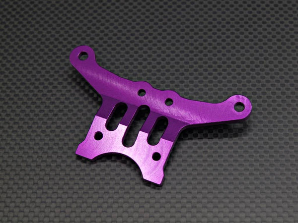 HPI Trophy 3.5 Aluminum Linkage Plate Of Front Gear Box & Steering Plate - 1Pc Set Purple