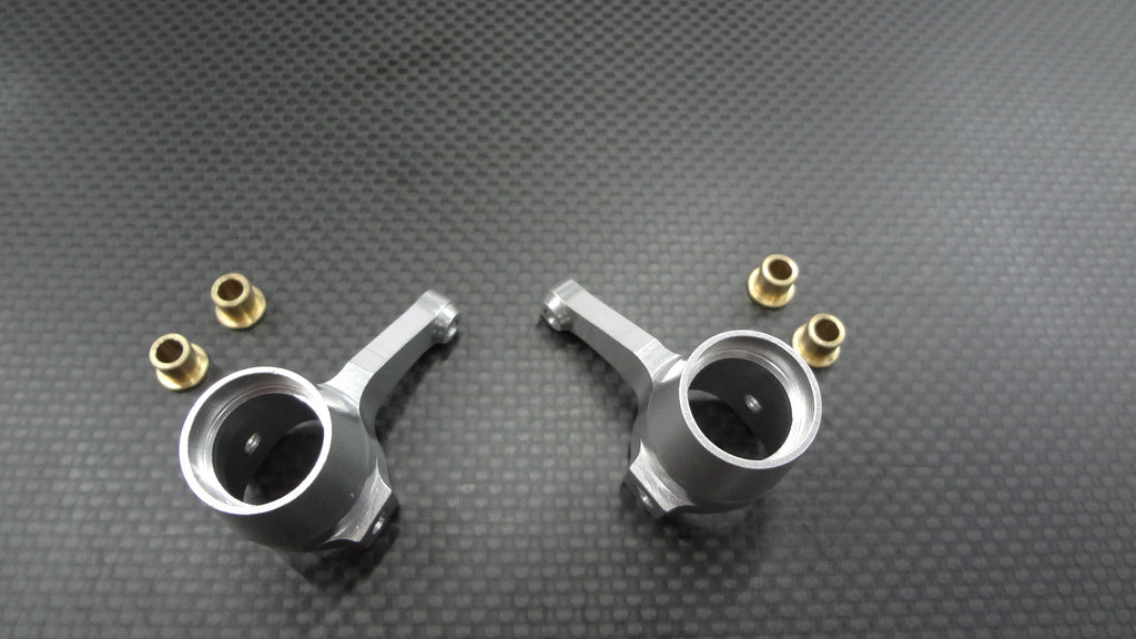 HPI Trophy 3.5, 4.6 Aluminum Front Knuckle Arm - 1Pr Silver