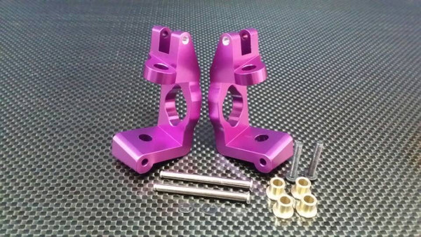 HPI Trophy 4.6 Aluminum Front Hub Carriers - 1Pr Purple