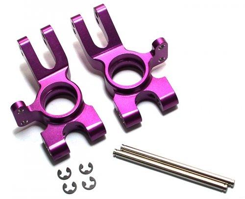 HPI Trophy 4.6 Aluminum Rear Wheel Hub - 1Pr Set Purple