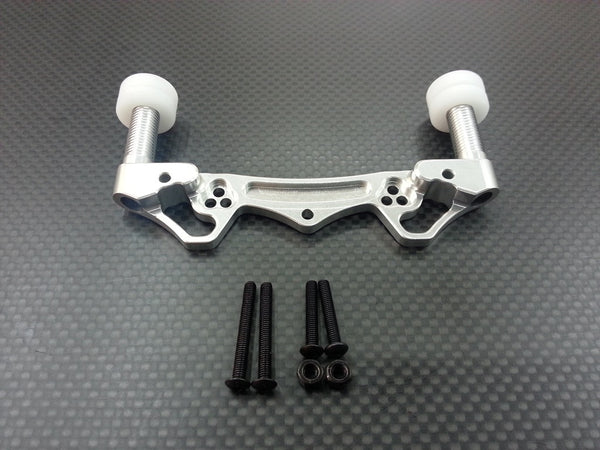 HPI Trophy 4.6 Aluminum Front/Rear Shock Tower With Body Post Mount - 1 Set Silver