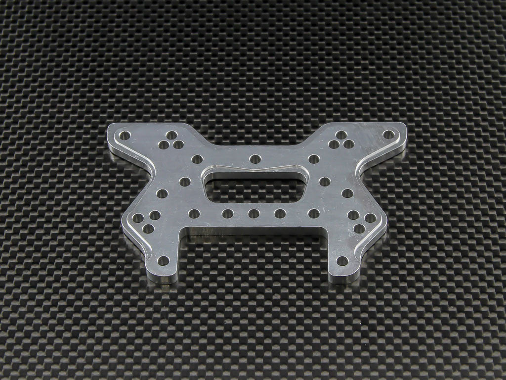 HPI Trophy 4.6 Aluminum Front/Rear Shock Tower - 1Pc Silver