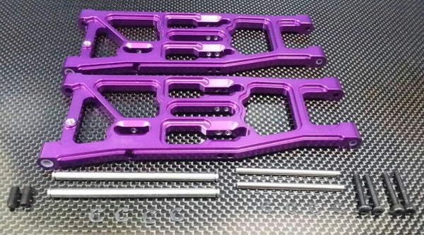 HPI Trophy 4.6 Aluminum Front Lower Suspension Arm - 1Pr Set Purple