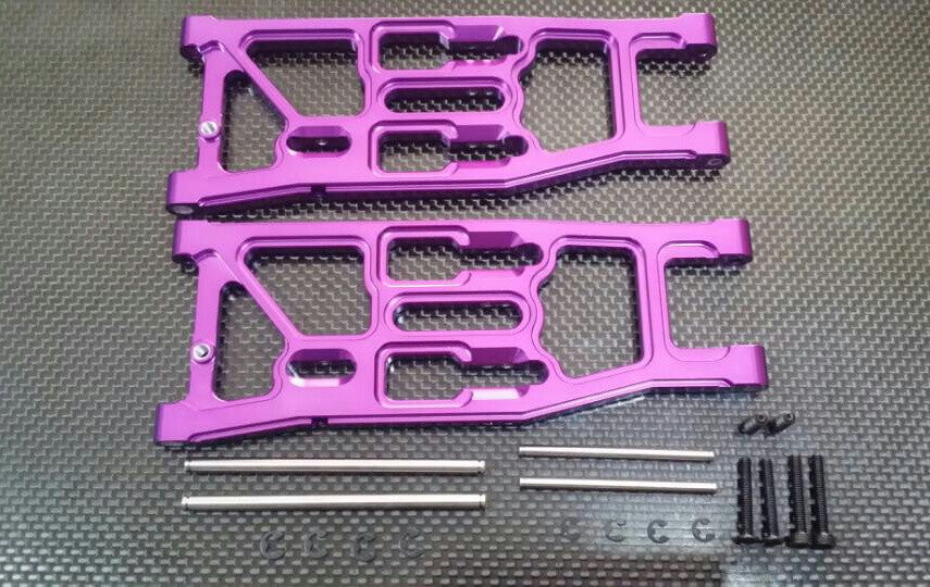 HPI Trophy 4.6 Aluminum Rear Lower Suspension Arm - 1Pr Set Purple