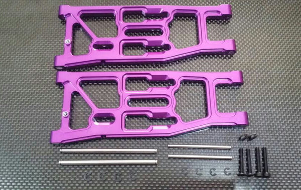 HPI Trophy 4.6 Aluminum Rear Lower Suspension Arm - 1Pr Set Purple