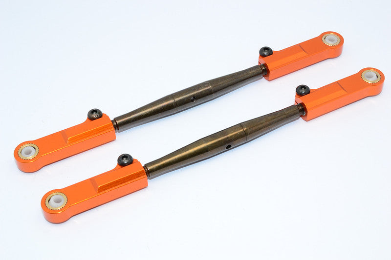 HPI Trophy 4.6 Aluminum Rear Adjustable Upper Camber Link - 1Pr Orange
