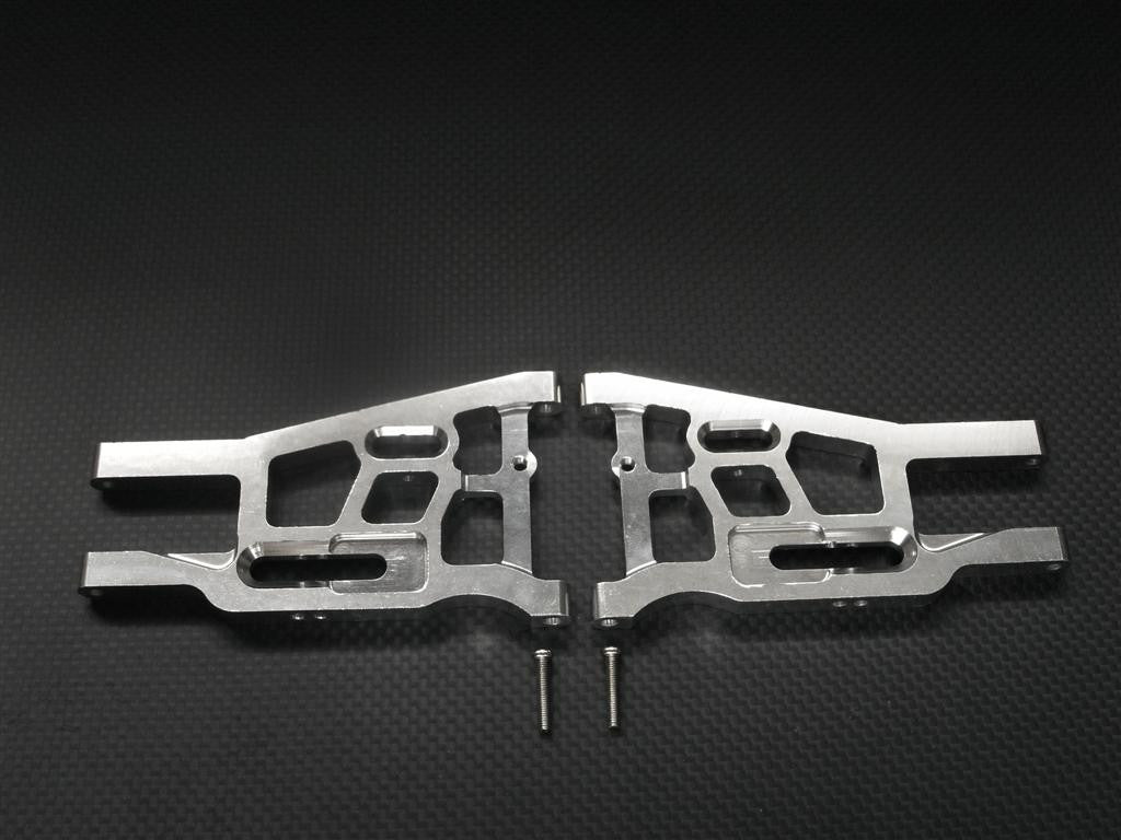 HPI Trophy 3.5 Aluminum Front Lower Arm - 1Pr Set Silver