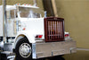 Tamiya 1/14 Truck Aluminum Front Mask Grill Guard With Silver Edge For Grand Hauler - 1 Set Black