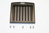 Tamiya 1/14 Truck Aluminum Front Mask Grill Guard (Wave) With Silver Edge For Grand Hauler - 1 Set Black