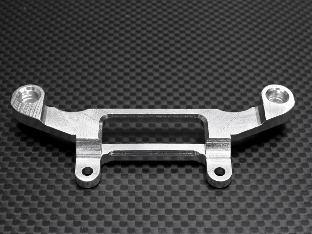 Tamiya 1/14 Truck Aluminum Bumper Mount (For Ford Aeromax) - 1Pc Silver