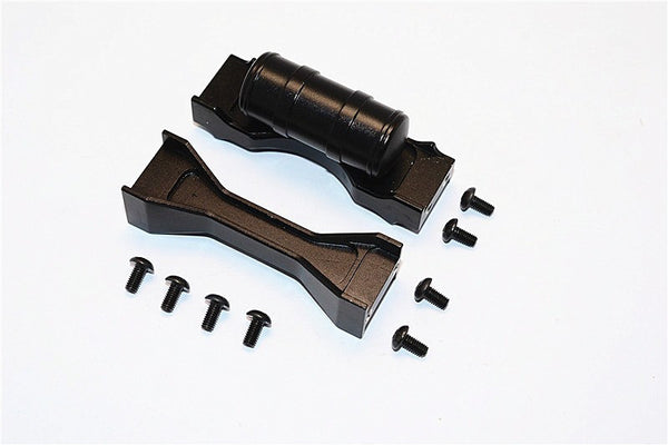 Tamiya Truck Scania R620 Highline  Aluminum Middle Chassis Mount - 3Pcs Set Black