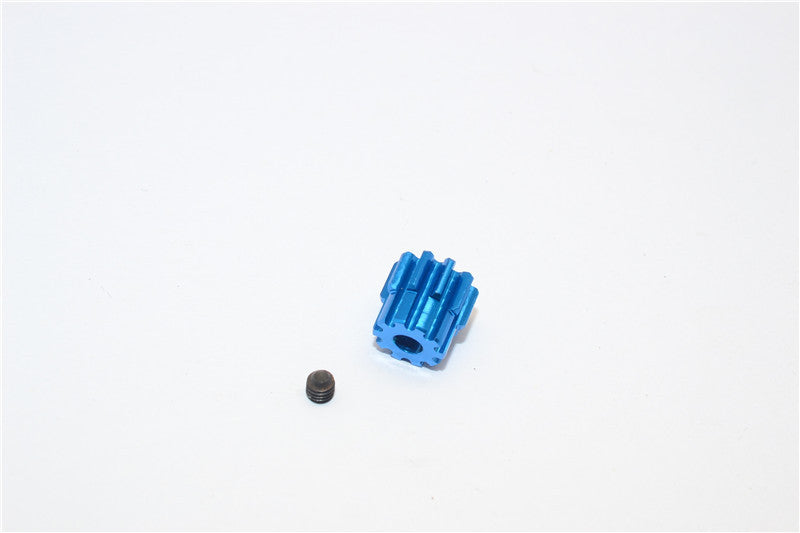 Tamiya Truck Scania R620 Highline Aluminum Motor Gear (10T) - 1Pc Blue