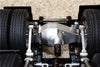 Tamiya 1/14 Truck  Aluminum Rear Gear Box - 1 Set Silver