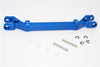 Tamiya Truck Scania R620 Highline Aluminum Front Axle with Pins & E-Clips & Collars - 1Pc Set Blue