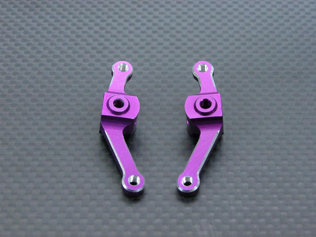 Tamiya 1/14 Truck Aluminum Front Knuckle Arm - 1Pr Purple