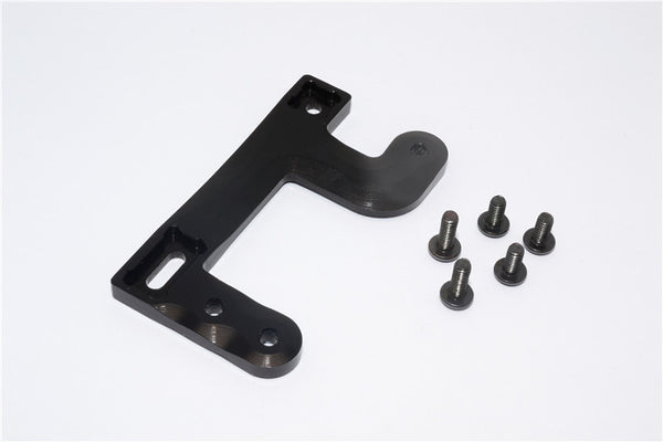 Tamiya 1/14 Truck Aluminum Servo Mount - 1Pc Set Black