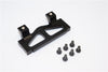 Tamiya 1/14 Truck Aluminum Rear Bumper Mount With Screws (#C3) - 1Pc Set Black