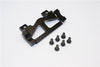 Tamiya 1/14 Truck Aluminum Rear Bumper Mount With Screws (#C3) - 1Pc Set Black
