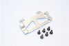 Tamiya 1/14 Truck Aluminum Rear Bumper Mount With Screws (#C3) - 1Pc Set Silver