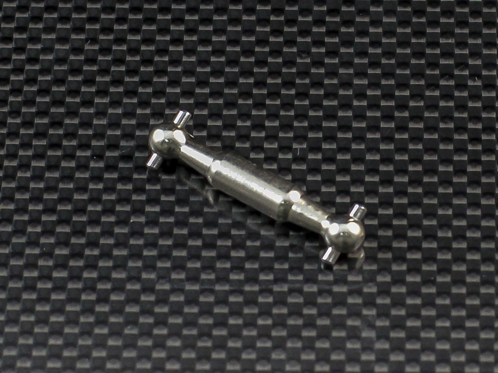 Tamiya 1/14 Truck Steel Propeller Shaft 30mm (For King Hauler) - 1Pc Silver