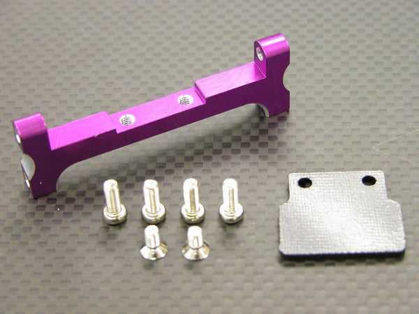 Tamiya 1/14 Truck (1850L) Aluminum Rear Taillights Mount With Mount & Screws - 1Pc Set Purple