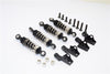 Tamiya Truck Scania R620 Highline Aluminum Rear Adjustable Spring Damper - 2Prs Black