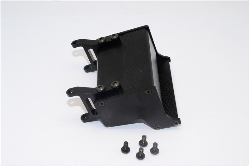 Tamiya 1/14 Truck Aluminum Side Ladder With Screws - 1Pc Set Black