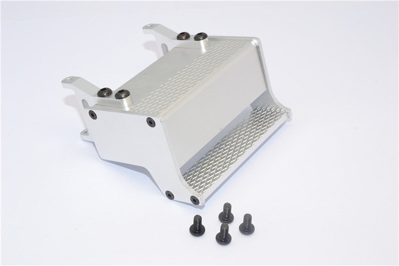 Tamiya 1/14 Truck (King Hauler) Aluminum Side Ladder With Screws - 1Pc Set Silver