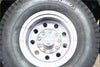 Tamiya 1/14 Truck Aluminum Rear Wheel 9-Hole Design - 1Pr Set Silver