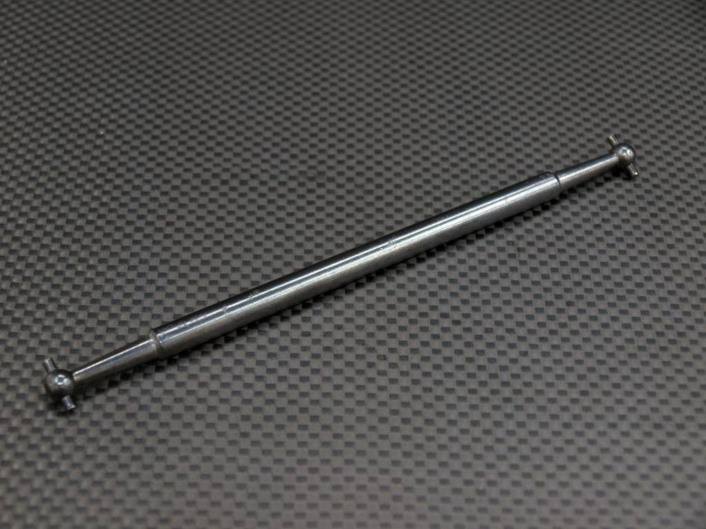 Tamiya 1/14 Truck (1838Ls) Steel Main Drive Shaft (130mm) - 1Pc Black
