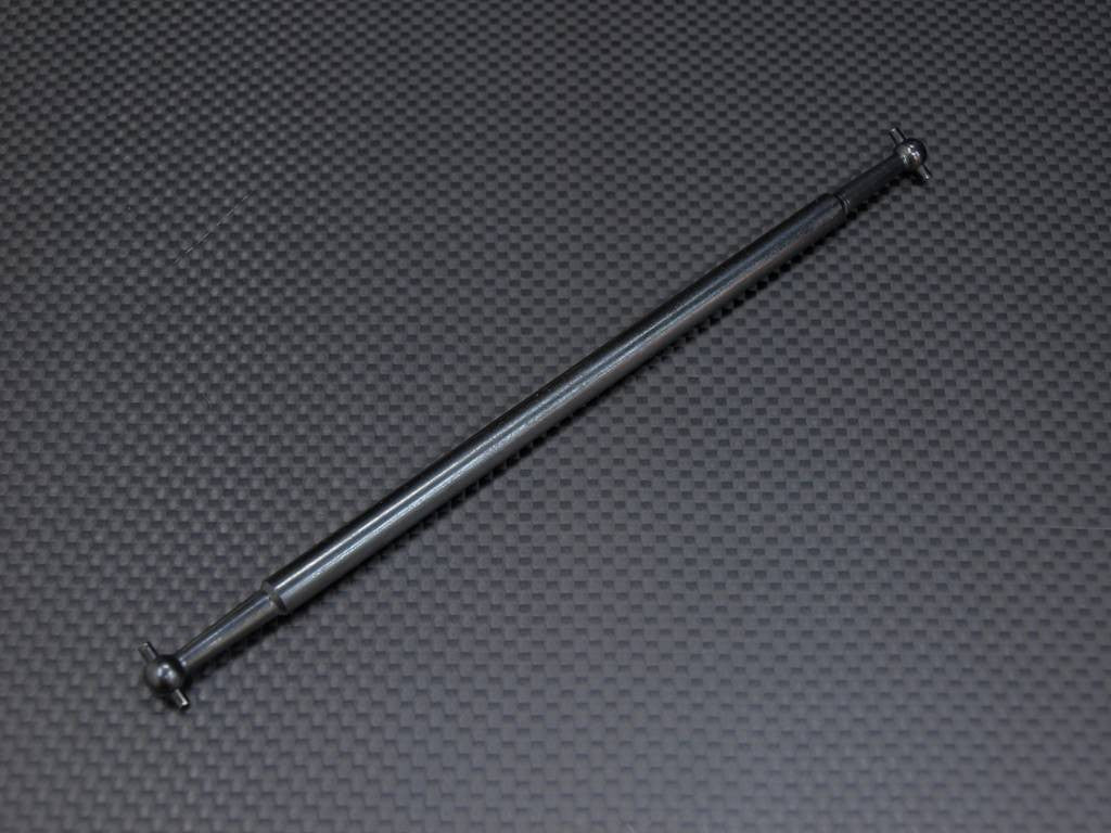 Tamiya 1/14 Truck (King Hauler) Steel Main Drive Shaft (153mm) - 1Pc Black