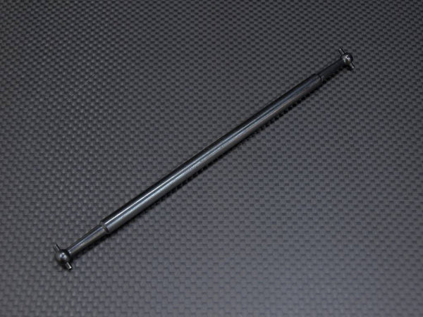 Tamiya 1/14 Truck (King Hauler) Steel Main Drive Shaft (153mm) - 1Pc Black
