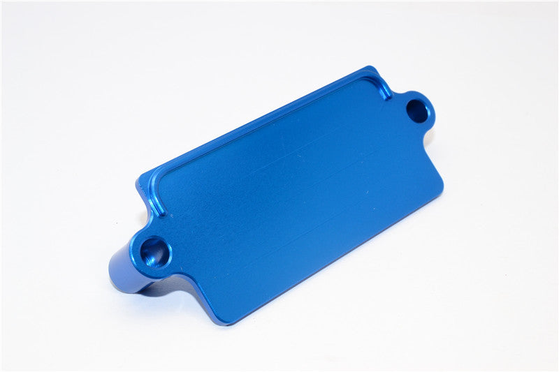 Tamiya Truck Scania R620 Highline Aluminum Receiver Bottom Plate - 1Pc Blue
