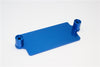 Tamiya Truck Scania R620 Highline Aluminum Receiver Bottom Plate - 1Pc Blue