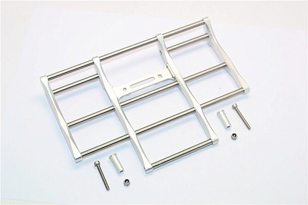 Tamiya 1/14 Truck Aluminum+Steel Animal Guard (For Truck Model #56314, 56344, 56319) - 1 Set Silver