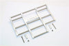 Tamiya 1/14 Truck Aluminum+Steel Animal Guard (For Truck Model #56314, 56344, 56319) - 1 Set Silver