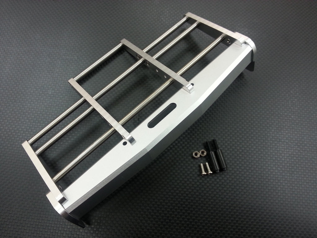 Tamiya Truck Scania R620 Highline Aluminum Animal Guard - Scania 1 Set Silver