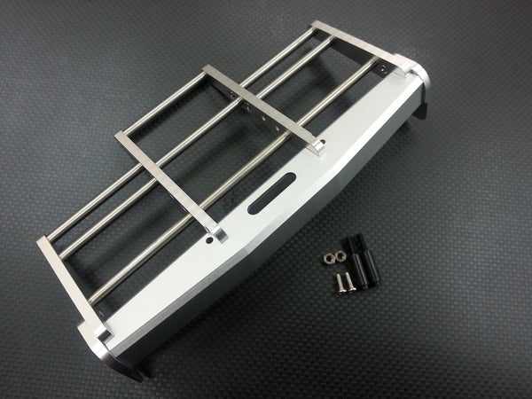 Tamiya Truck Scania R620 Highline Aluminum Animal Guard - Scania 1 Set Silver