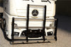 Tamiya 1/14 Tractor Truck (MERCEDES-BENZ 56348) Aluminum Front Bumper With Stainless Steel Screws - 1 Set Black
