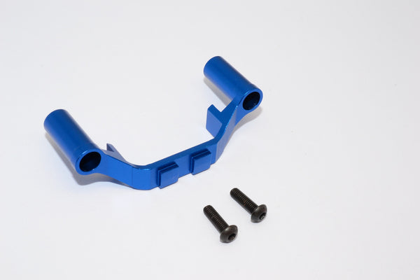 Traxxas E-Revo Brushless / E-Revo VXL 2.0 / Revo / Revo 3.3 Aluminum Front Gear Box Protector Mount With Screws - 1Pc Set Blue