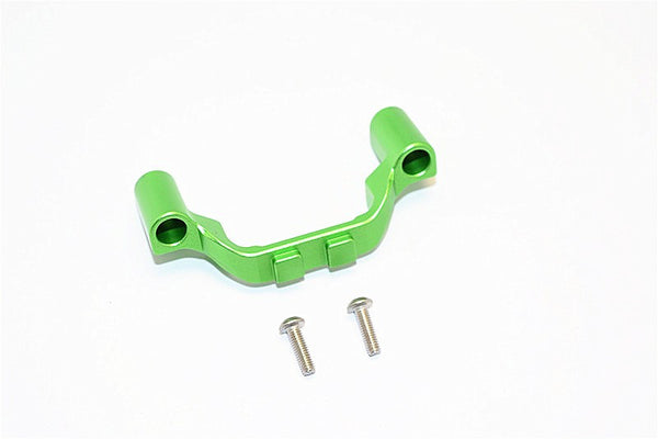 Traxxas E-Revo Brushless / E-Revo VXL 2.0 / Revo / Revo 3.3 Brushless Aluminum Front Gear Box Protector Mount With Screws - 1Pc Set Green