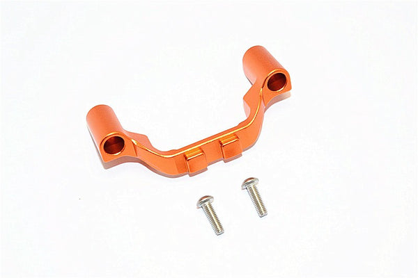 Traxxas E-Revo Brushless / E-Revo VXL 2.0 / Revo / Revo 3.3 Brushless Aluminum Front Gear Box Protector Mount With Screws - 1Pc Set Orange