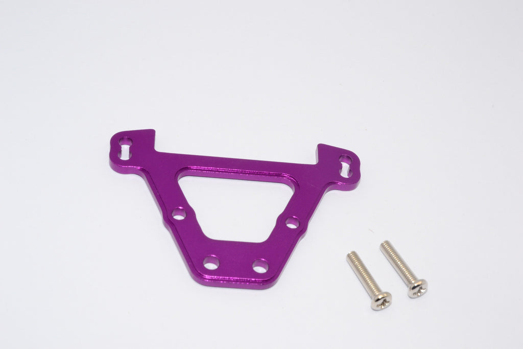 Traxxas Revo Aluminum Rear Bulkhead Tie Bars With Screws - 1Pc Set Purple