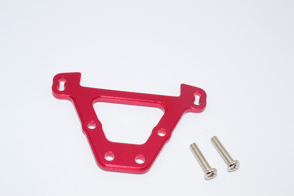Traxxas Revo Aluminum Rear Bulkhead Tie Bars With Screws - 1Pc Set Red
