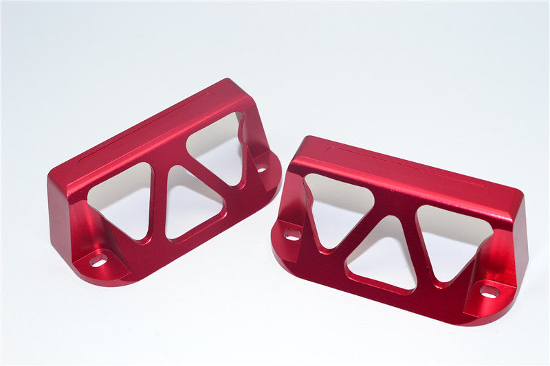 Traxxas Revo Aluminum Steering Servos Protector - 1Pr Red