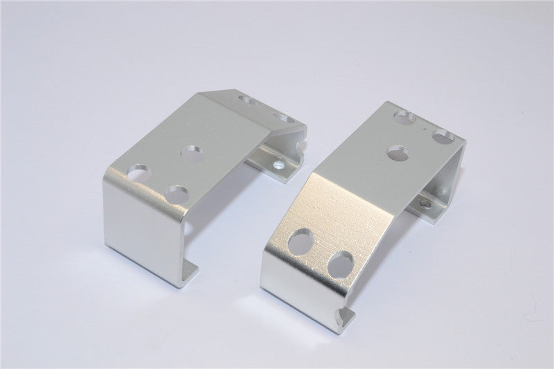 Traxxas Revo Aluminum Steering Servos Protector (Economic Version) - 1Pr Silver