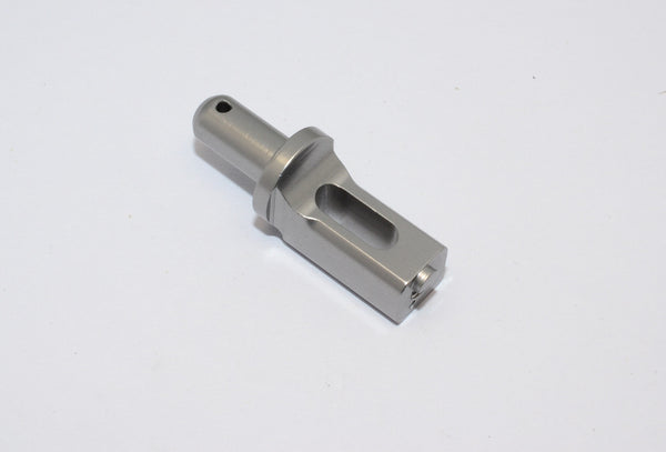 Traxxas Revo & Revo 3.3 Aluminum Fuel Tank Mount - 1Pc Gray Silver